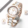 Armbandsur Sunkta Fashion Women Watches Rose Gold Ladies Armband Reloj Mujer 2023 Creative Waterproof Quartz för 230911