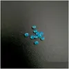 Loose Diamonds 231 High Temperature Resistance Nano Gems Facet Round 2.25-3.0Mm Very Dark Opal Aquamarine Greenish Blue Synt Dhgarden Dh1A8