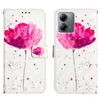 3D Flower Butterfly Leather Wallet Cases For Samsung S23 FE A24 A34 5G Huawei Mate 60 Pro Motorola Moto G14 Skull Dreamcatcher Flip Cover Holder Card Pouch Strap