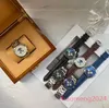 U1 TOP AAA Bretiling Yeni Erkekler İzle Transocean B06 B01 B03 Navitimer Kronograf Pil Hareketi Kuvars Gümüş Kadran 50. Yıldönümü Stainsteel Steel Holluwatches