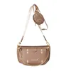 Pochette Pochette Torba z okrągłą torebkę monety dla kobiet na ramionach Cross Body Ruan868