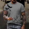 Camisetas masculinas Halloween Impresso Camisa de Manga Curta Moda Casual Correndo Pescoço Mens Manga Longa Elegante Conjunto de Treino