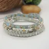 Bangle ite Triple Wrap Bracelet Bohemian Beadwork Bracelet Gift for Mom 230911