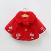 Coat Newborn Plush Baby Jacket Autumn Winter Keep Warm Fashion Little Girls Coat 9 12 Kids Clothes R230912