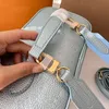 Mulheres saco cosmético couro genuíno bolsa designer crossbody bolsa de ombro moda carta impressão zíper aberto alta qualidade embreagem senhora bolsa