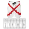 Men's Shorts Anime Beach Flag Of The Low Countries Loose Elastic Classic Hawaii Pants Sports Adjustable Drawstring Breatha