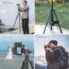 Trépieds Trépieds Ulanzi MT-51 appareil photo reflex numérique en métal multifonctionnel portable pliable voyage 10 kg charge maximale avec rotule panoramique à 360 ° L230912