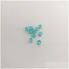 Losse diamanten 216 goede kwaliteit hoge temperatuurbestendigheid nano-edelstenen facet rond 2,25-3,0 mm donker opaal aquamarijn blauw groen Dhgarden Dhltu