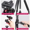 Tripods Tripods Ulanzi MT-51 Metal DSLR Camera Multifunctional Portable Foldable Travel 10kg Maxload With 360° Panoramic Ball Head L230912