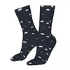 Men's Socks Men Bike Clouds Cotton Funny Women Sock