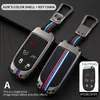 Key Cover Case FOB Jeep Renegade Compass Grand Cherokee för 300C Wrangler Dodge Car Accessaries Keychain2423