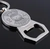 2023 Perpetual Calendar Keychain Sun Moon Compass Keychain Metal Compass Keychain Pendant Bottle Opener