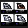 Car Styling Head Lamp for Toyota Prado Full LED Headlight Projector 3 Lens 2003-2009 Front Drl Signal Headlights