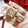 2020 Toppklass Ny modekvinnan Guldklocka Casual Lady Quartz Panthere de G Factory Watches 316L rostfritt stålband Mont261L