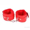 Sexy Adjustable PU Leather Handcuff Ankle Cuff BDSM Bondage Sex Toy Restraints Sex Bondage Accessories for Adult GameERDQ