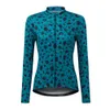 Cycling Shirts Tops Winter Fleece Women Fashion Jersey Long Sleeve Road Wear Clothing Maillot Ciclismo Mountain Bike 230911