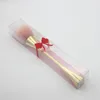 Pinceau de maquillage rose doré, brosse de maquillage jetable de voyage unique, outil de beauté professionnel, cosmétiques, Tiqpd