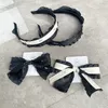 Marca de jóias designer headbands luxo laço arco bandana cabelo hoop headwear acessórios para o cabelo para mulheres meninas headwrap