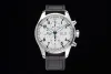La taille de la montre ZF pour hommes est de 43 mm x 15 mm. Il utilise le mouvement Shanghai 7750 avec affichage double phase et chronographe doté d'un miroir en verre saphir.