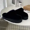 مصمم نساء Coquette Slippers Tasman Platform Disquette Classic Fur Slides Slides Women Slip-On Clipper Winter Darm Designer Poots Houndy Boots Sandals 35-44