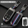 Key Cover Case FOB Jeep Renegade Compass Grand Cherokee för 300C Wrangler Dodge Car Accessaries Keychain2423