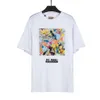 Galleries Dept Harajuku 23SS Spring Vintage Washed Letters Printed Art som dödar logotyp Marciano T -skjorta Löst överdimensionerad Hip Hop Unisex Short Sleeve Tees 07