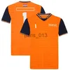 Andere Bekleidung 2023 Neuer F1-Teamanzug Herren Kurzarm-T-Shirt Rundhalssport Schnelltrocknender Rennanzug x0912