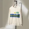 الرجال Pullover Hoodie مصمم رسالة مطبوعة هوديي رجال سترة سترة عارضة قمة أعلى الأكمام طويلة الأكمام من النوع الثقيل الحجم M-3XL