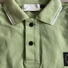 Hombres piedras camiseta bordada 23ss diseñador Tops piedras camisa sudadera brújula brazalete algodón polo manga corta jersey STONE sudadera con capucha verano corto M-3XL