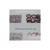 Luźne diamenty różowe kolor nanogem kryształ m okrągły termostabilny kamień syntetyczny dla biżuterii 1000pcs na lo dhgarden dhjxu