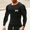 Herren-T-Shirts, Anime Baki, Kompressionsshirts für Männer, Fitnessstudio, Workout, Fitness, Unterhemden, Rashguard, langärmelig, sportlich, schnell trocknend, T-Shirt-Oberteile, 230912