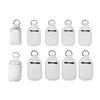 Party Favor Sublimation Blanks Refillable Neoprene Hand Sanitizer Holder Er Chapstick Holders With Keychain For 30Ml Cap Containers Ot9U5