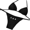 Brand Womens Designerin Chan Badeanzug Set Bikini Mode Badebode Sexy Brief Print Frau Strand Schwimmanzug 433
