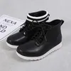 Rain Boots Lovers Lace-up Rain Boots Men Outdoor Non-slip Waterproof Work Rubber Boots Fashion Car Wash Ankle Platform Rain Boots 230912