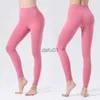 Active Pants Lu Align Lu Girl Long Yoga Wunder Train Trousers Running Tight Yogas Pants Women Elasticity Sport Leggings träning Slim Ninth Pant Fitness full längd x