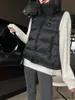 Women's Vests Femmes Gilet Downs Designer Hiver Sans Manches Jackst Épais Survêtement Super Manteau À Capuchon Avec Lettre Triangulaire Classique Nouveaux Manteaux De Mode