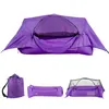 Portable 2-in-1 Airbed Tent Inflatable Air Sofa With Canopy Outdoor Camping Backpacking Hiking Suspension Bed Tents And Shelters298M