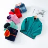 Vestes Enfants polaire veste garçon automne hiver sweats manteaux enfant en bas âge bébé Plus épaissir vêtements d'extérieur à capuche Parkas vêtements pour bébés sweats à capuche