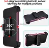 Cell Phone Cases Hot Sale Phone Case For iPhone 15 14 Plus 13 12 11 Pro Max XR XS Max Heavy Duty Shockproof Belt Clip Holster Kickstand Military Grade Protection Defender