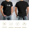 Polos para hombre, camiseta con tipografía L To The OG, camiseta gráfica, ropa estética, camisetas