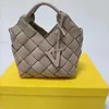 Sac à main de luxe de styliste BVs Botteg Vene 2023, nouveau Triangle Cloud, petit et tissé à la main, bandoulière X