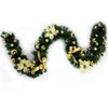 Kerstversiering 2.7M 9Ft Kunstmatige Groene Kransen Garland Openhaard Krans Voor Kerst Jaar Boom Home Party Decoratie Drop Deli Otq2O