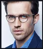 Güneş Gözlüğü Çerçeveleri 2023 Danimarka Marka Tasarımcı Gözlükleri Erkek Kadınlar Vintage Yuvarlak Titanyum Vidasız Gösteri Miyopya Gözlük Optikleri 9704