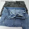 Röcke Röcke Soefdioo Mode Unregelmäßige Tasche Cargo Denim Rock Frauen Kleidung Sommer 2023 Sexy Aline Hüfte Weibliche Böden Streetwear 230426 L230912