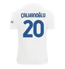 23 24 LUKAKU Camisas de futebol BARELLA CORREA INTERS Milan GIROUD IBRAHIMOVIC LAUTARO MILANS THEO BRAHIM 2023 2024 Camisa de futebol de alta qualidade Homens Kits Conjuntos