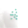 Loose Diamonds 208/2 High Temperature Resistance Nano Gems Facet Round 2.25-3.0Mm Medium Chrysoprase Bluish Green Synthetic Dhgarden Dhkww