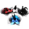 Other Event Party Supplies Style Women Bow Hair Clips Lace Feather Mini Top Hat Fancy Fascinator Drop Delivery Home Garden Festive Otali