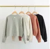 LuL122 Women's Yoga Causal Sweatshirts Loose Fit Long Sleeve Sweater Ladies Cotton Workout Athletic Clothing