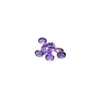 Lose Edelsteine, 50 Stück/Lot, dunkelviolett, 3 x 4–4 x 6 mm, oval, brillanter Facettenschliff, 100 % authentischer natürlicher Amethyst-Kristall, hohe Qualität, Dhgarden Dhpps