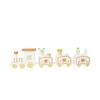 Other Event Party Supplies Xmas Christmas Small Train Cake Decoration Santas Snowman Christmas Bear Cake Decoration 230912